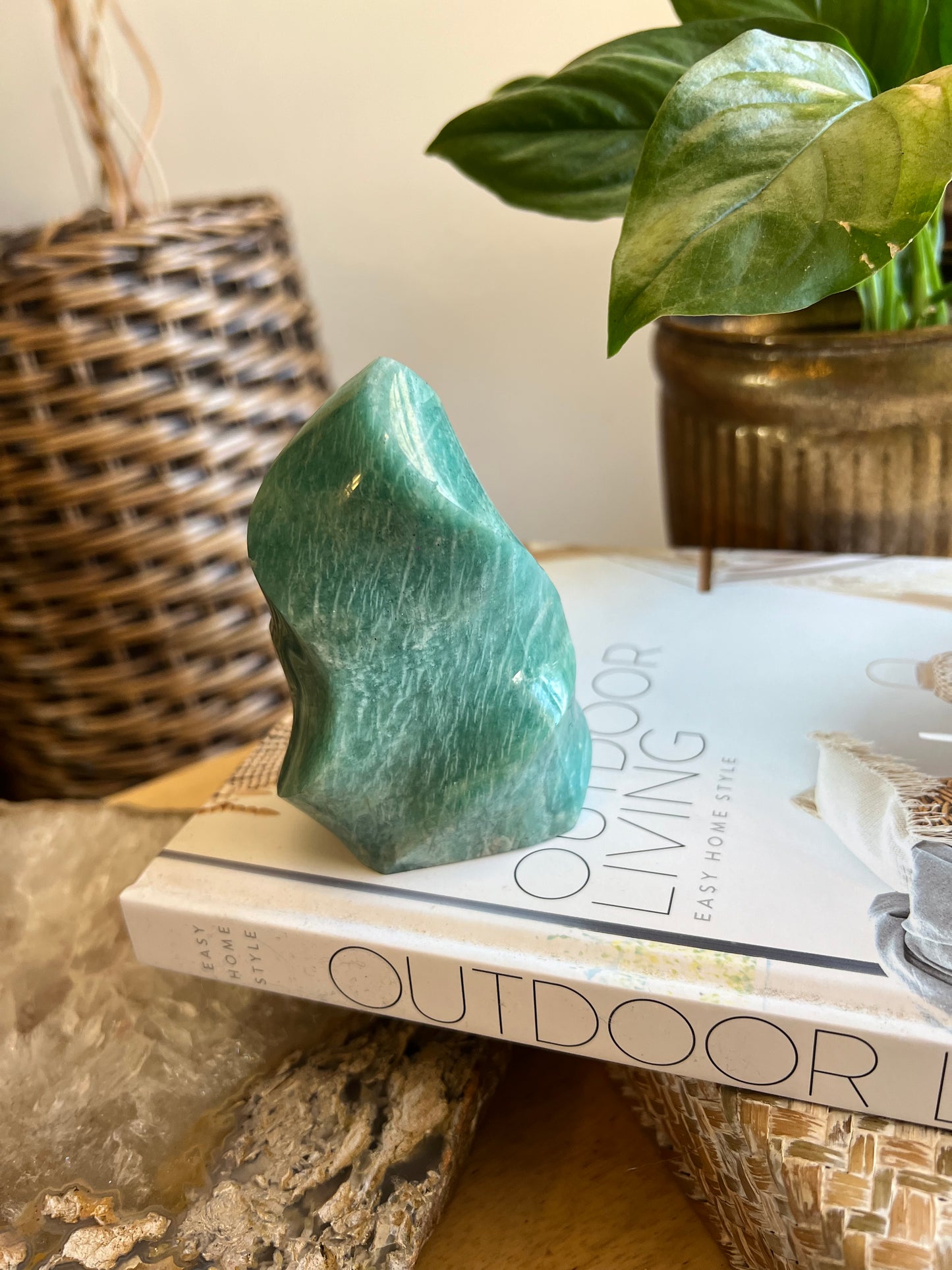 Amazonite flame