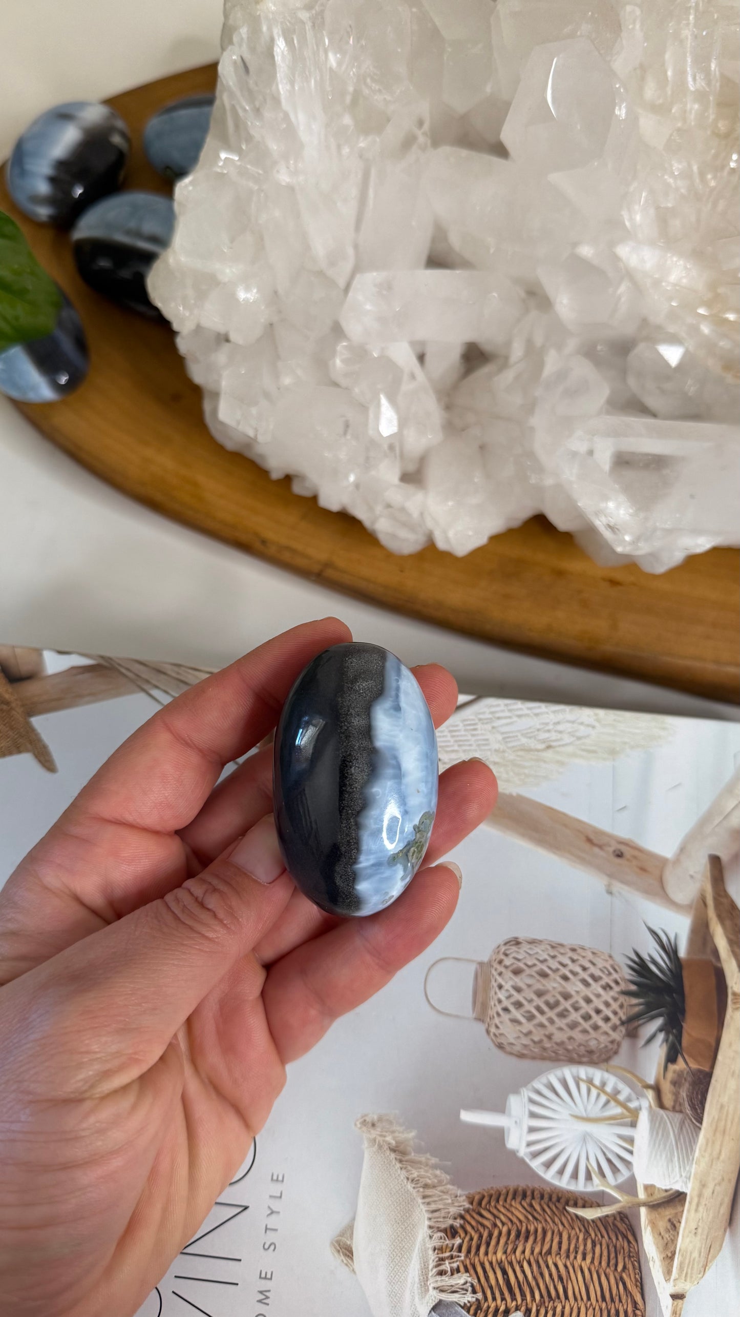 Blue Owyhee Opal A