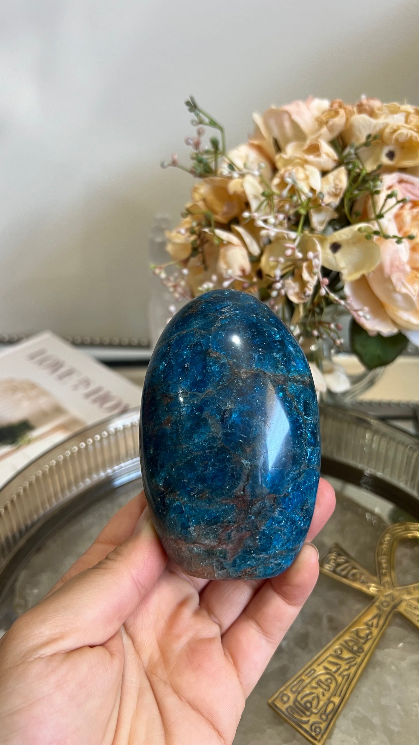 Blue Apatite Freeform