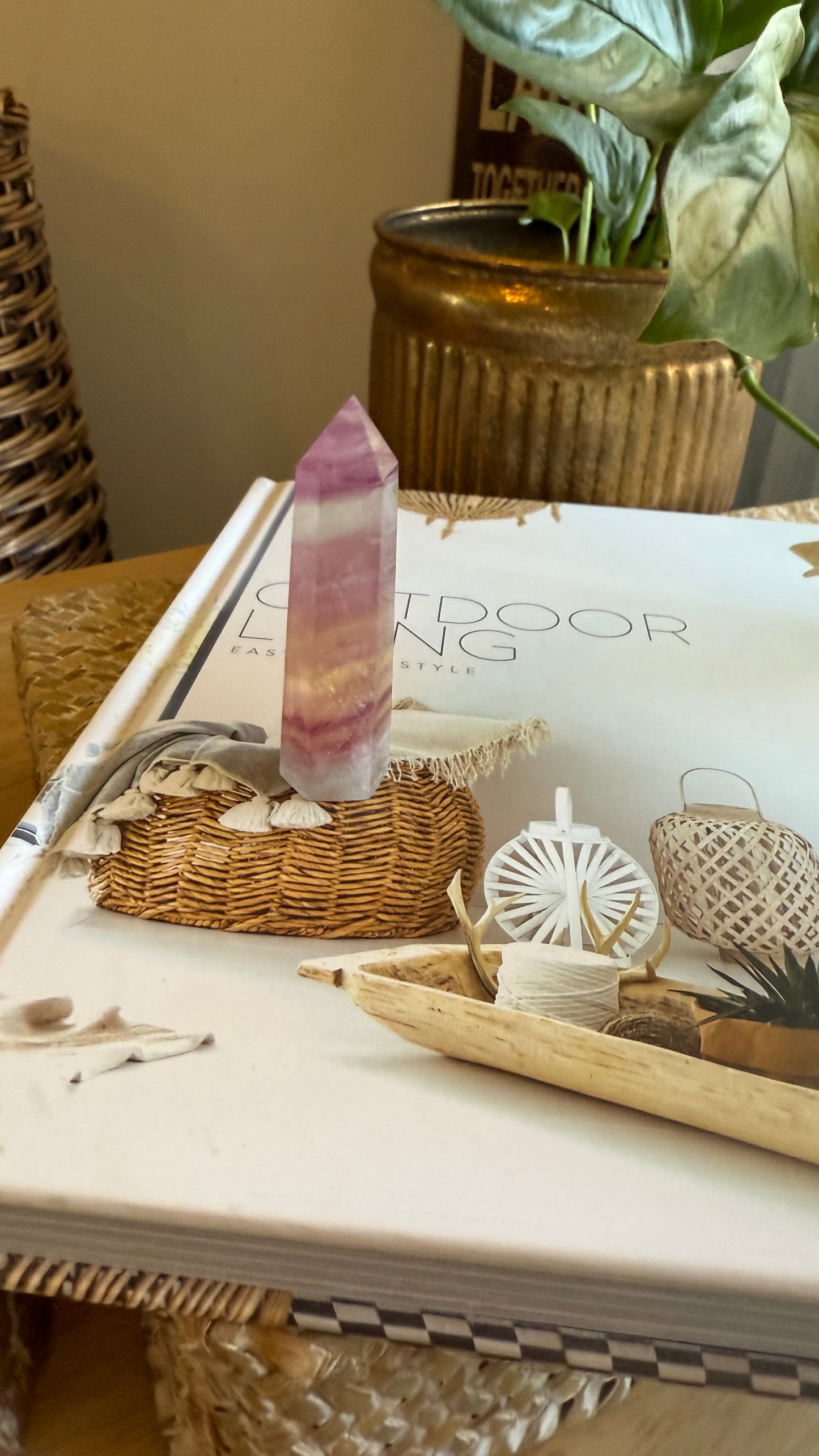 Candy Rainbow fluorite A