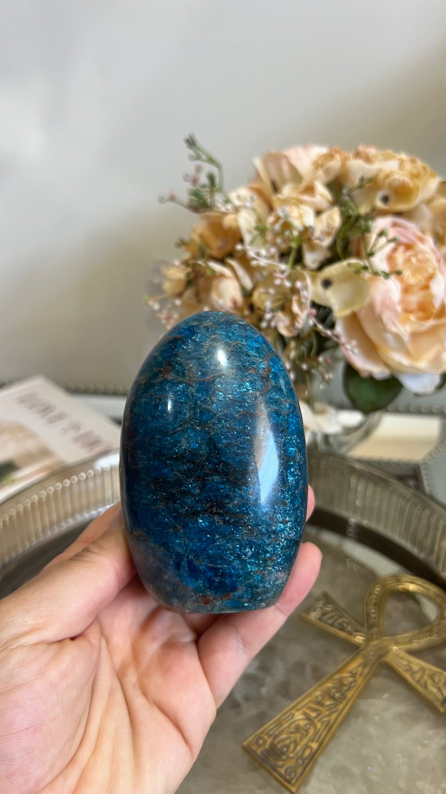 Blue Apatite Freeform