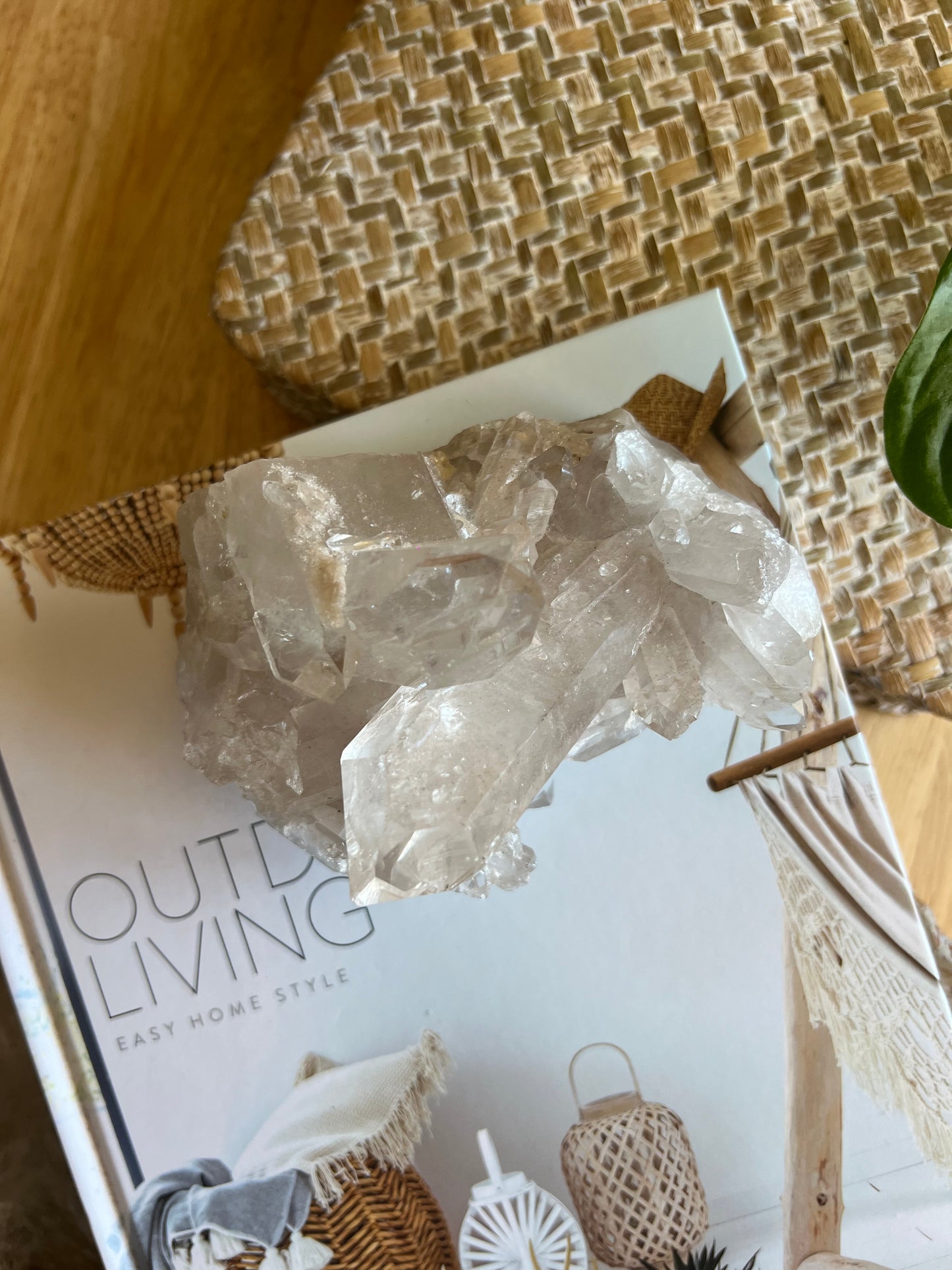 Clear Quartz cluster