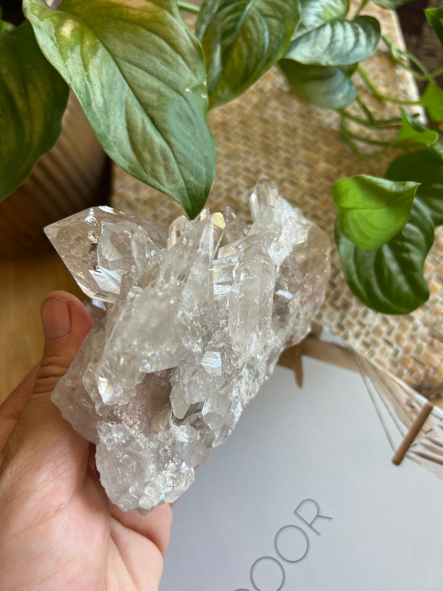 Clear Quartz cluster