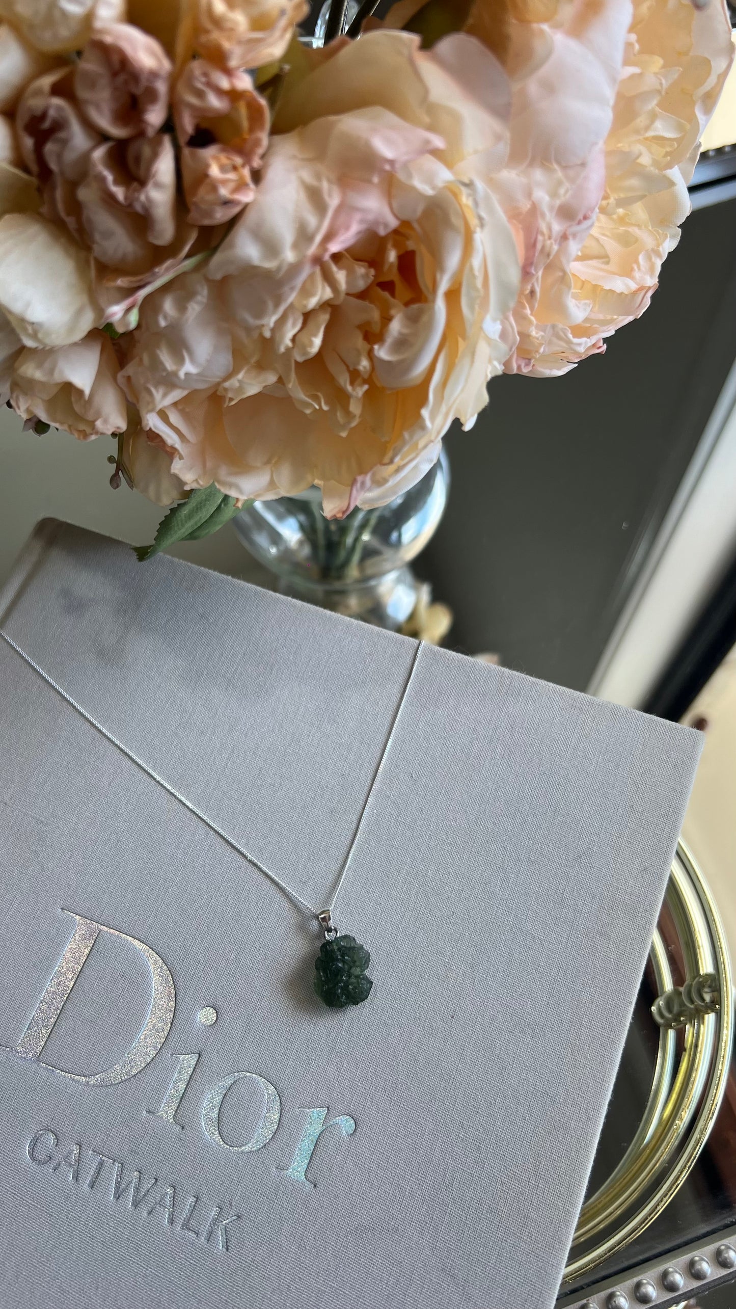 Moldavite necklace 1.6g C