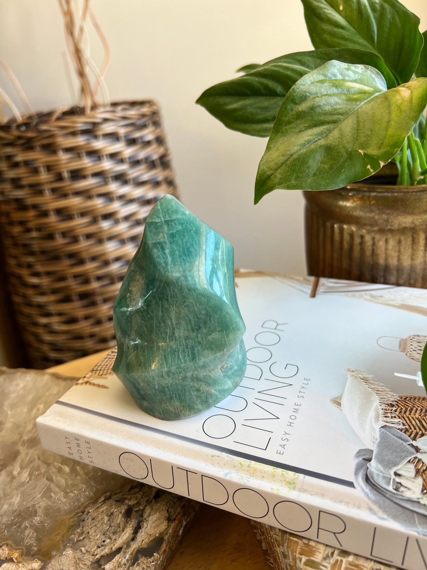 Amazonite flame