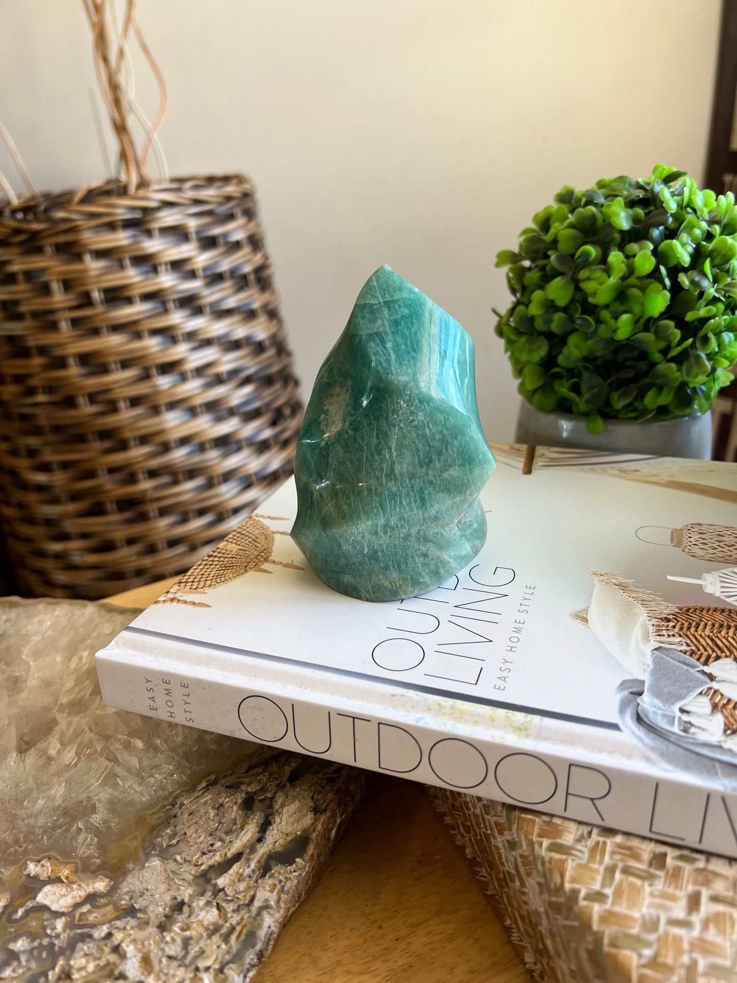 Amazonite flame