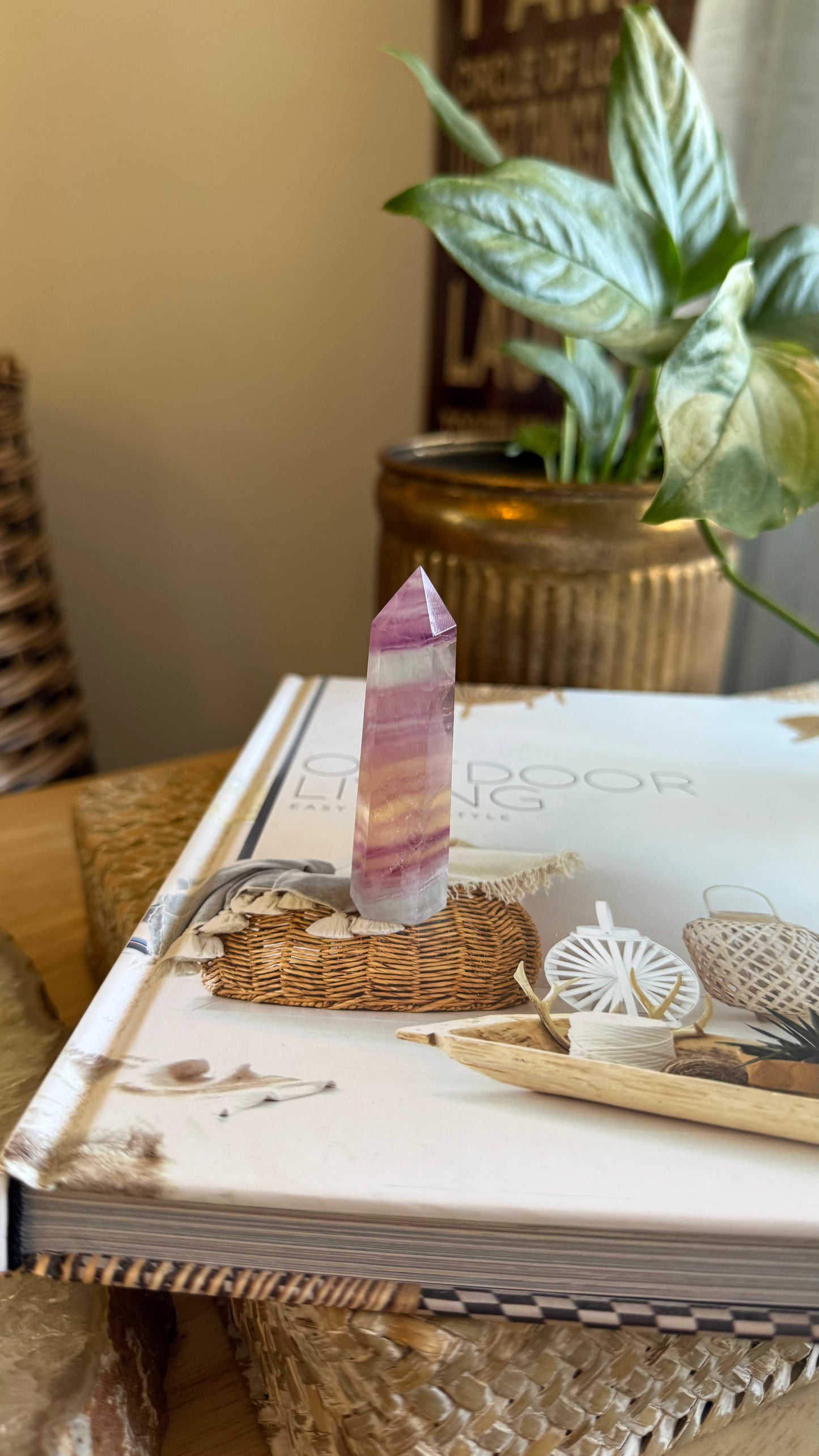 Candy Rainbow fluorite A
