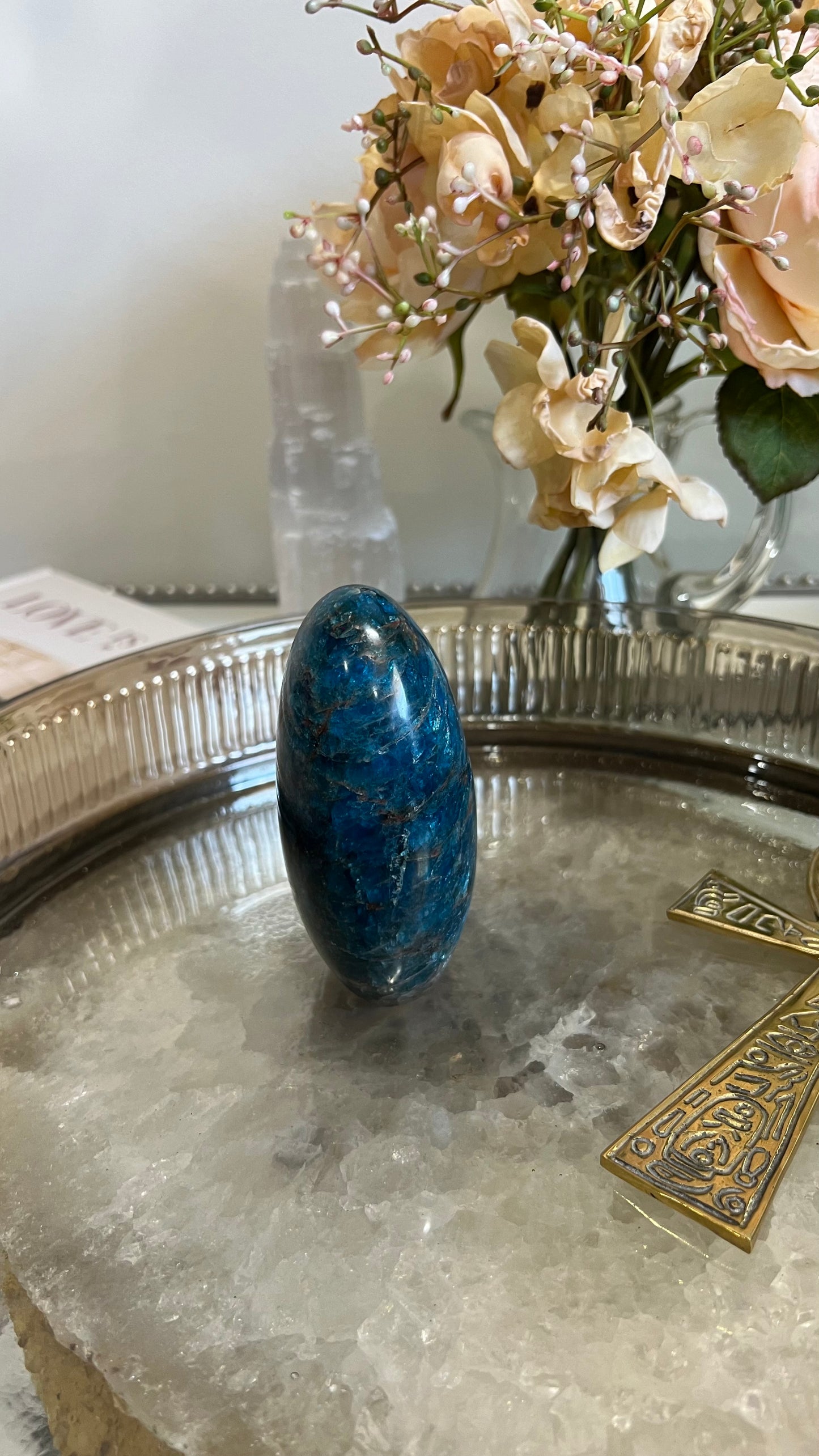 Blue Apatite Freeform