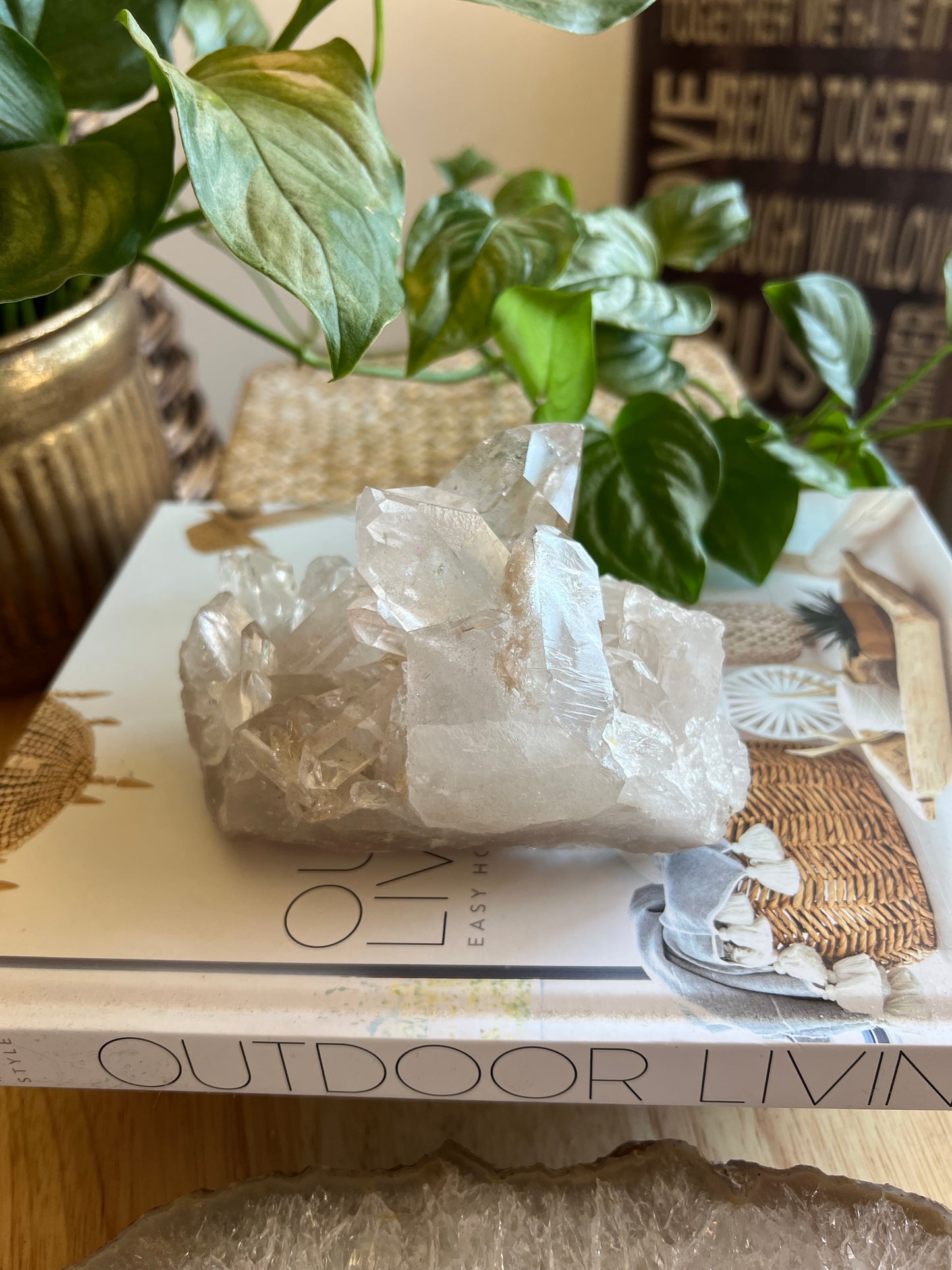 Clear Quartz cluster