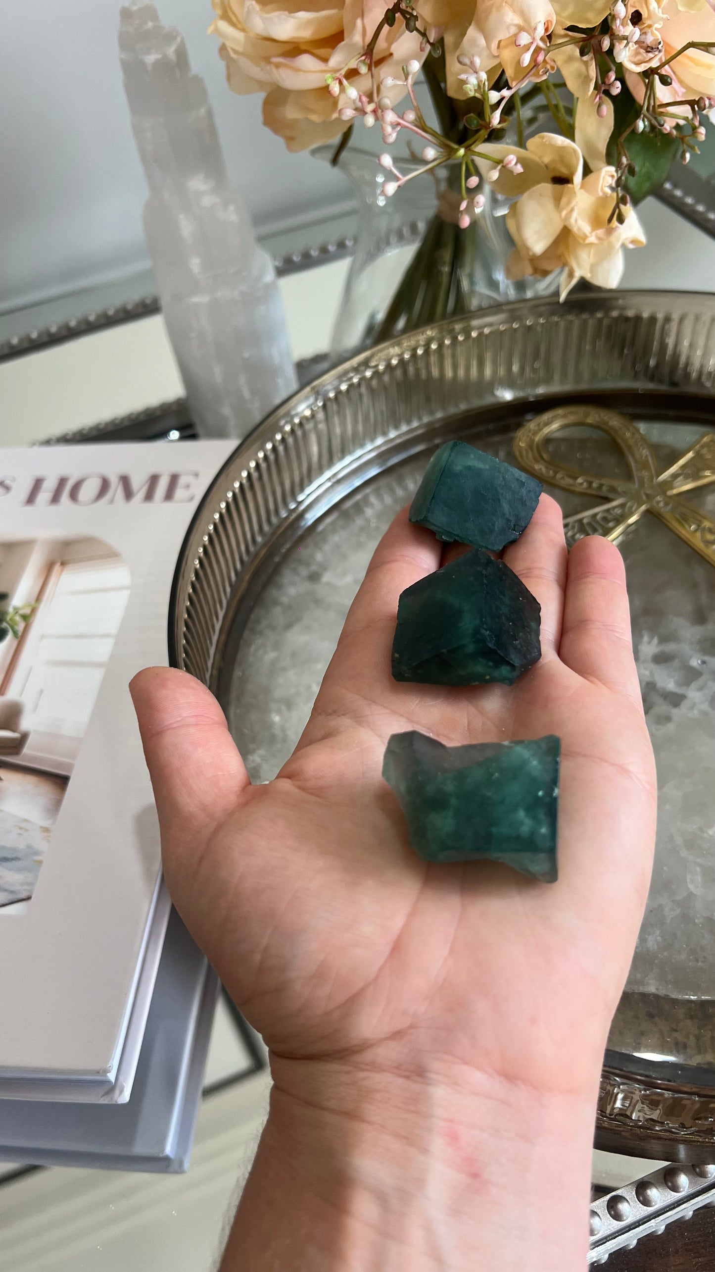 Cubic Fluorite intuitively selected