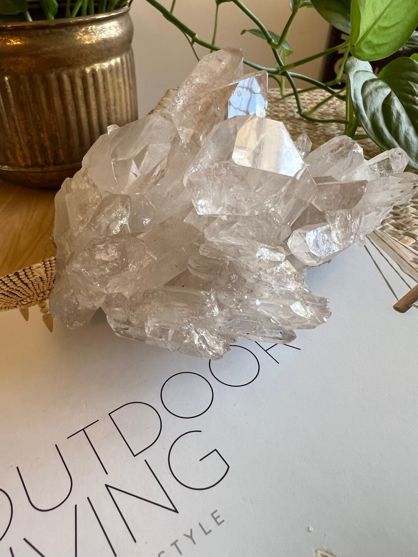 Clear Quartz cluster