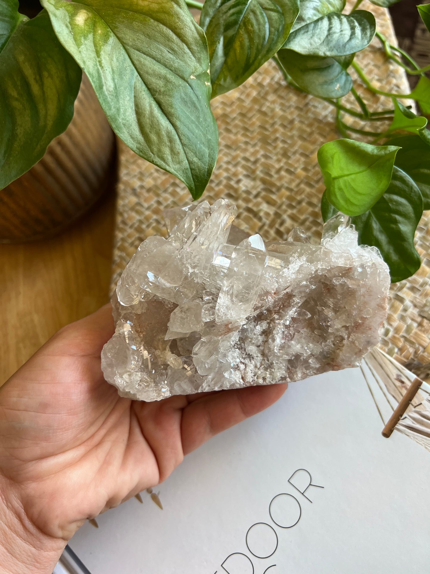 Clear Quartz cluster