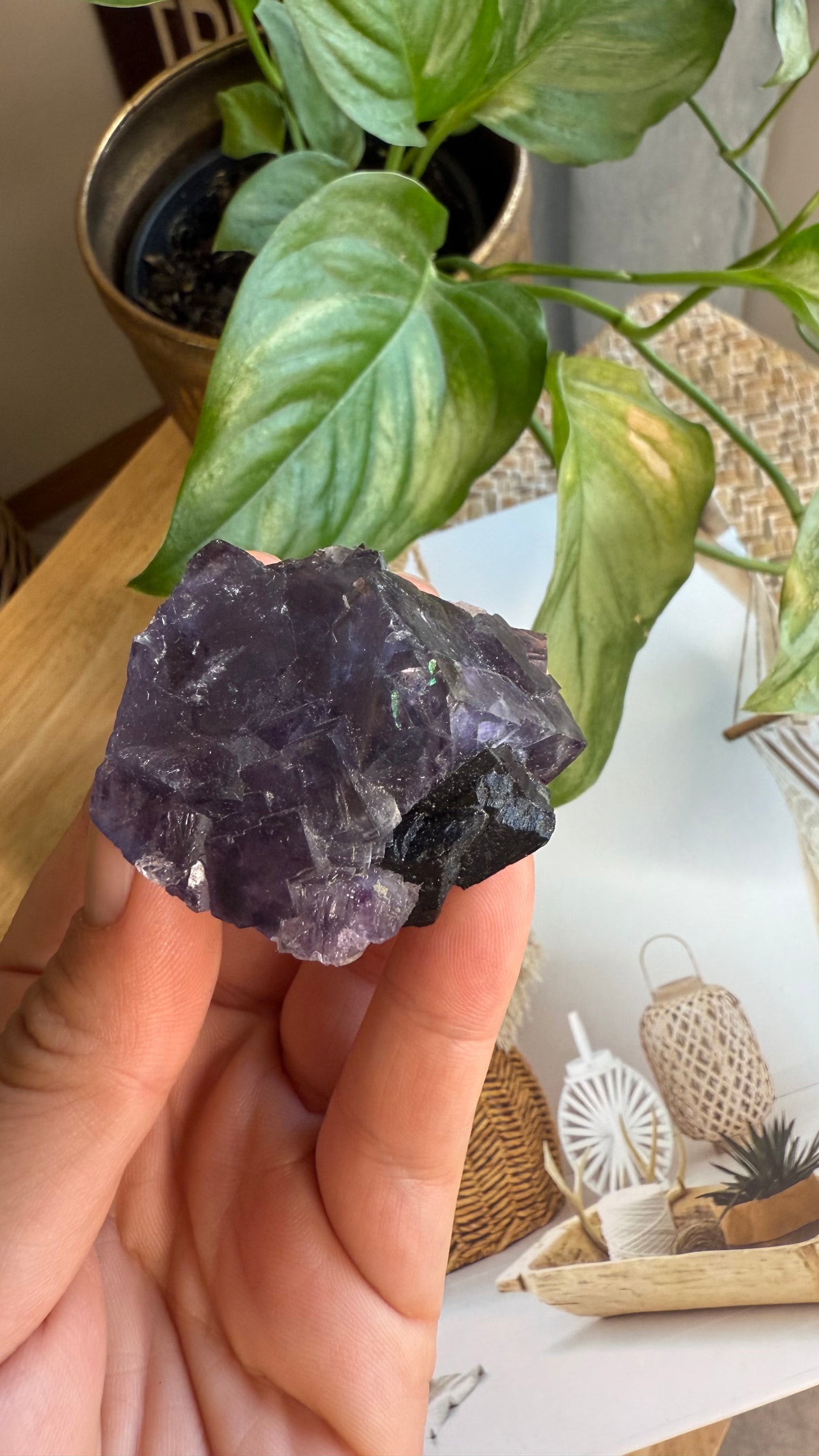 Cubic Fluorite from Yaogangxian Mine