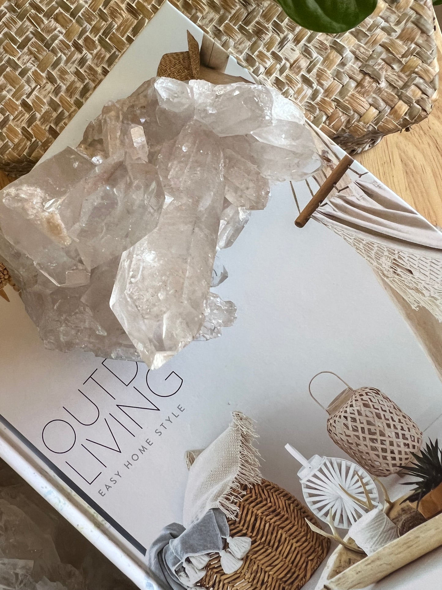 Clear Quartz cluster