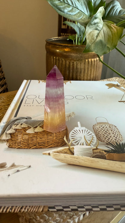 Candy Rainbow Fluorite