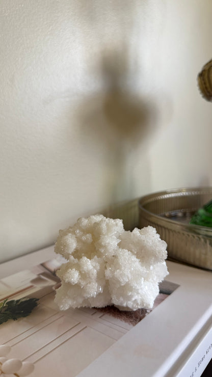 White aragonite - F