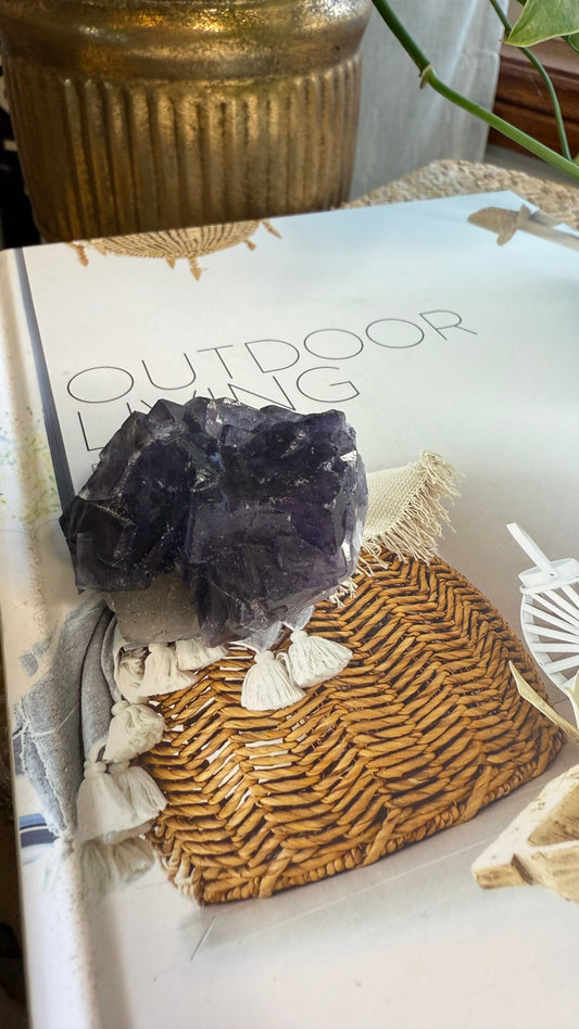 Cubic Fluorite from Yaogangxian Mine
