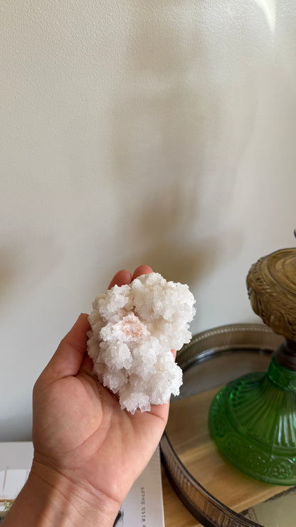 White aragonite - B