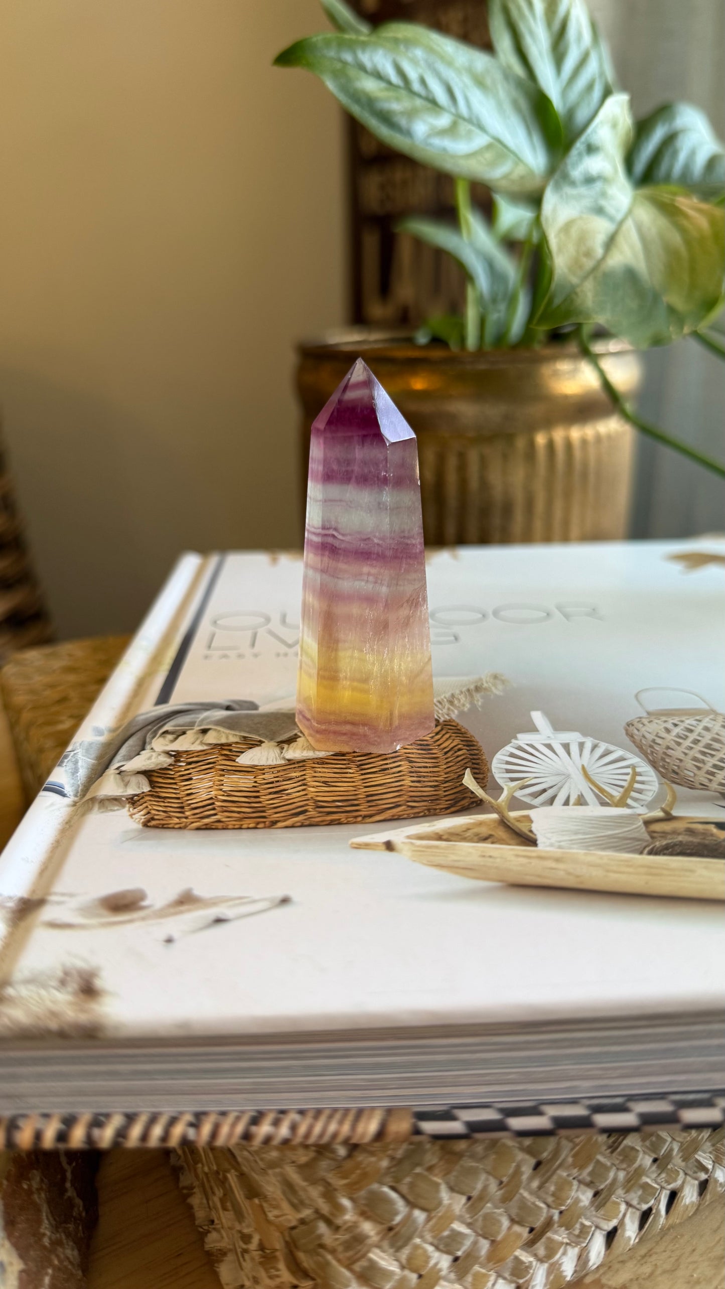 Candy Rainbow Fluorite