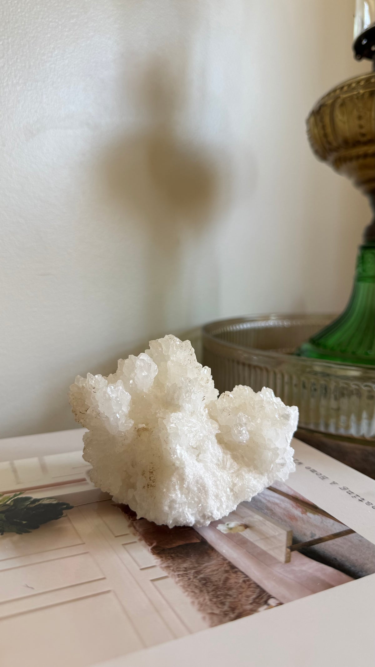 White aragonite - E