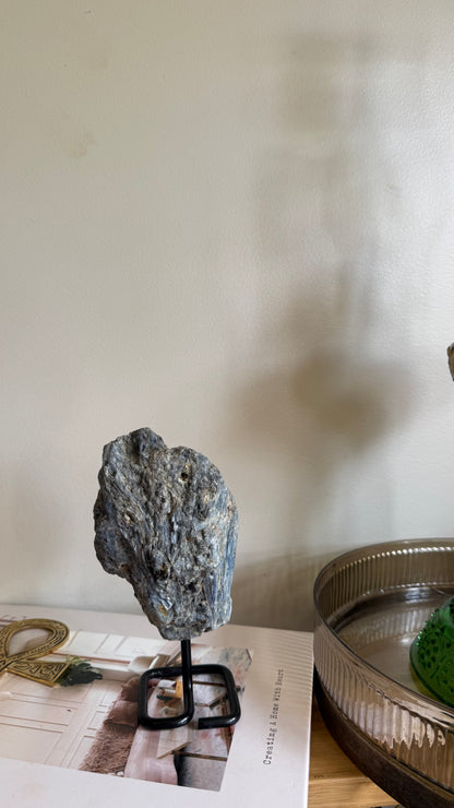 Kyanite on stand