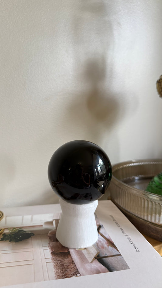 Obsidian sphere