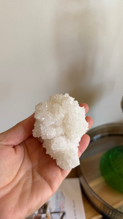 White aragonite - C