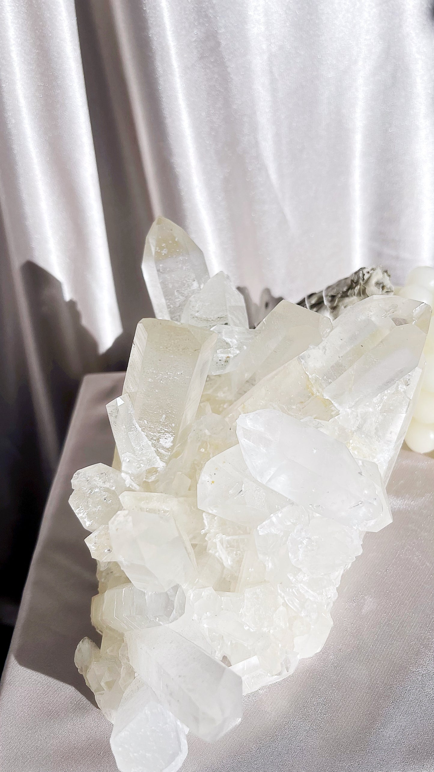 Statement piece - Clear Quartz Cluster