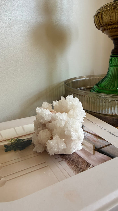 White aragonite - B