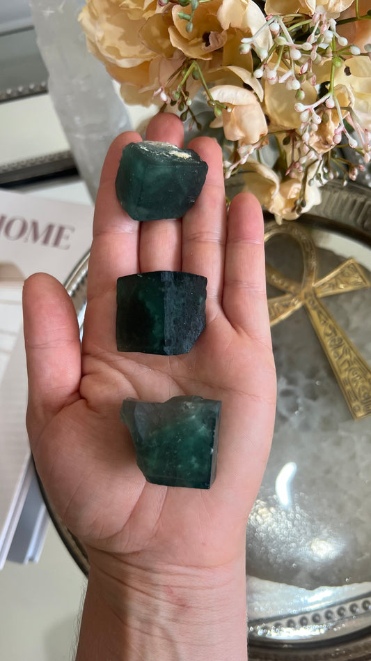 Cubic Fluorite intuitively selected