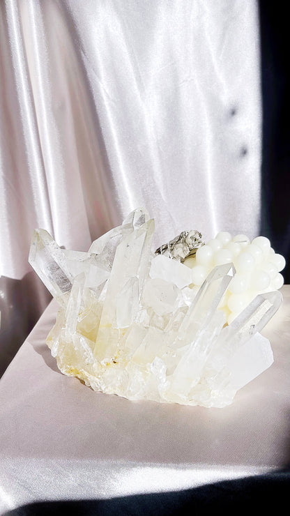 Statement piece - Clear Quartz Cluster