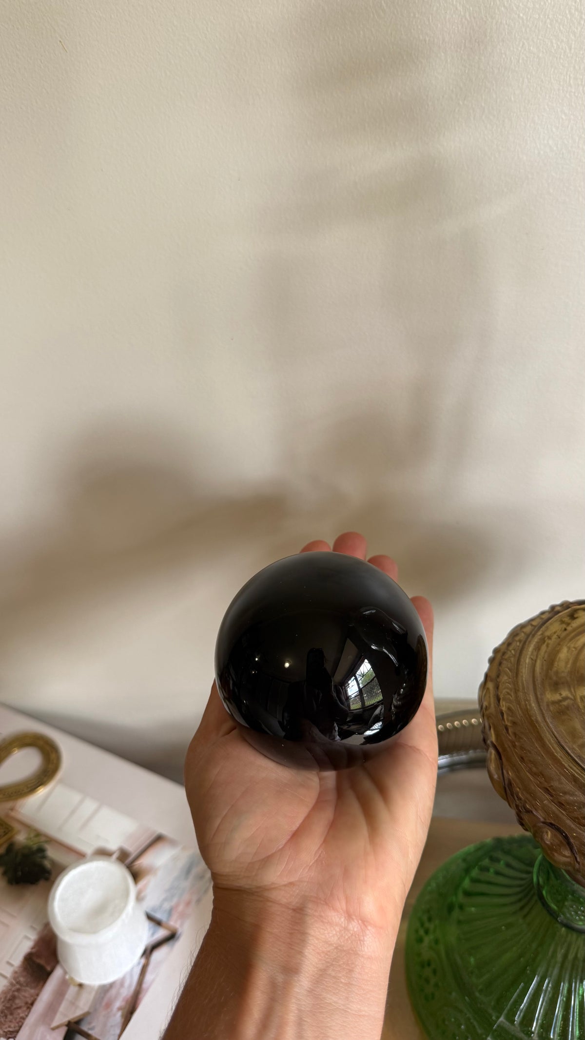 Obsidian sphere