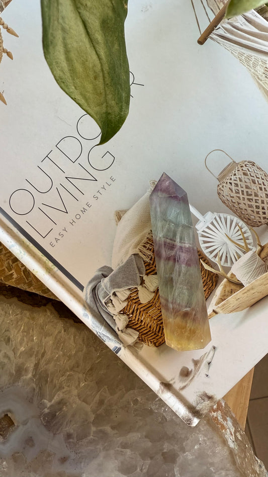 Candy Rainbow fluorite