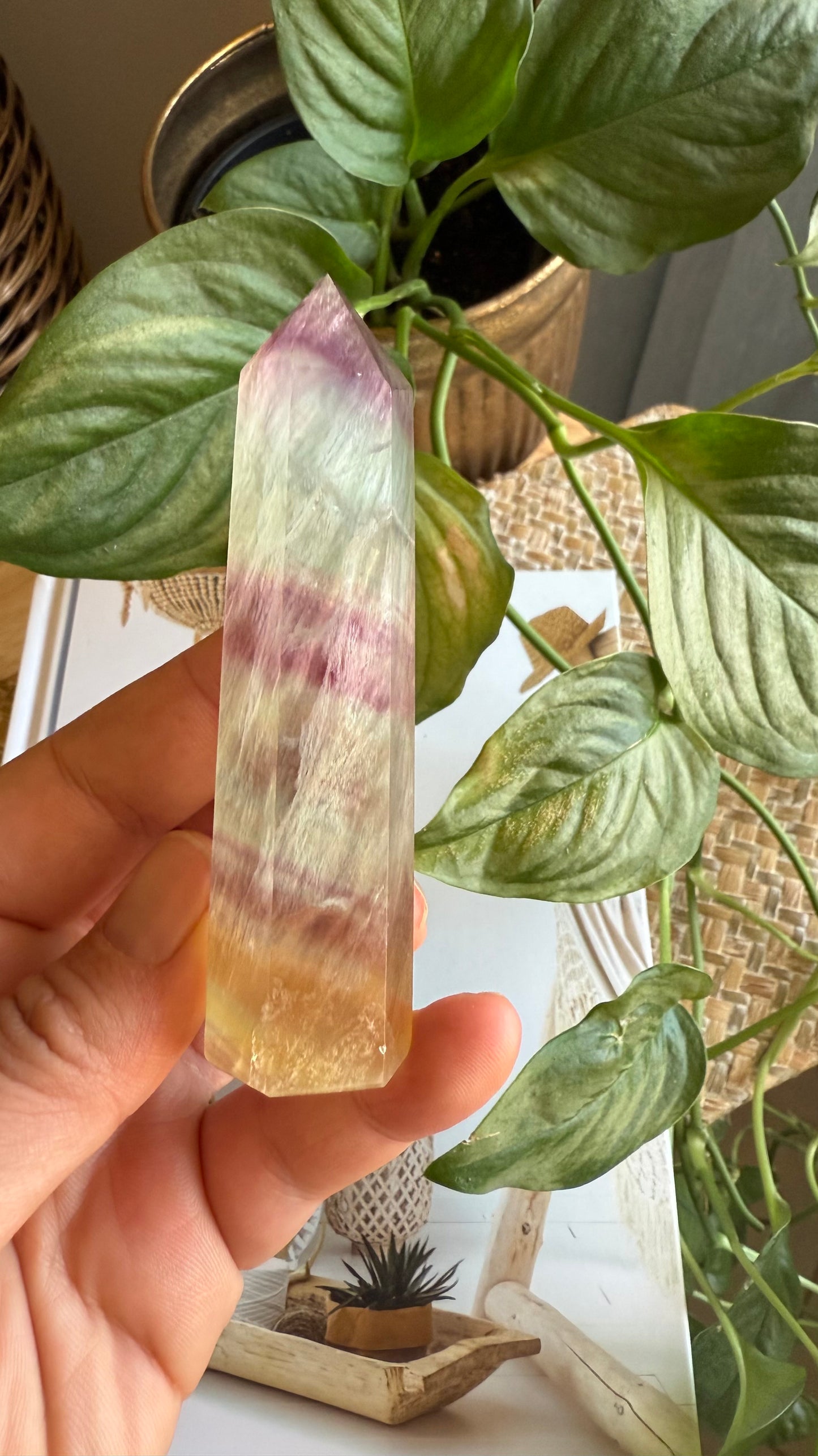 Candy Rainbow fluorite
