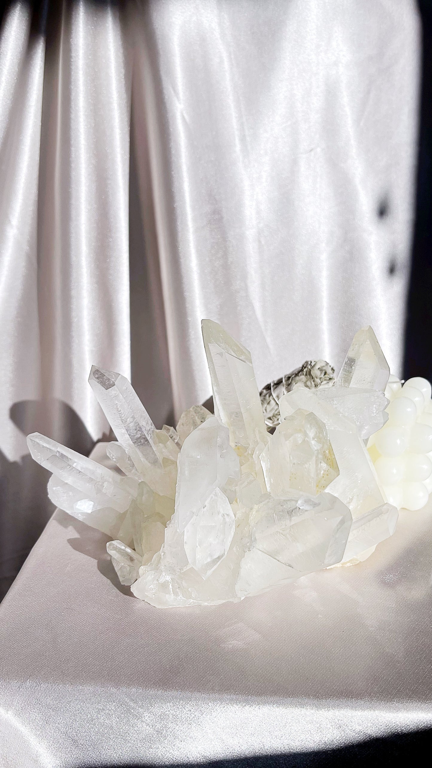 Statement piece - Clear Quartz Cluster