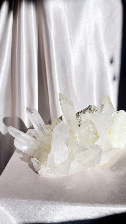 Statement piece - Clear Quartz Cluster