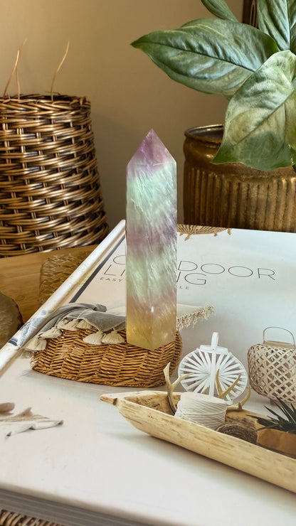 Candy Rainbow fluorite