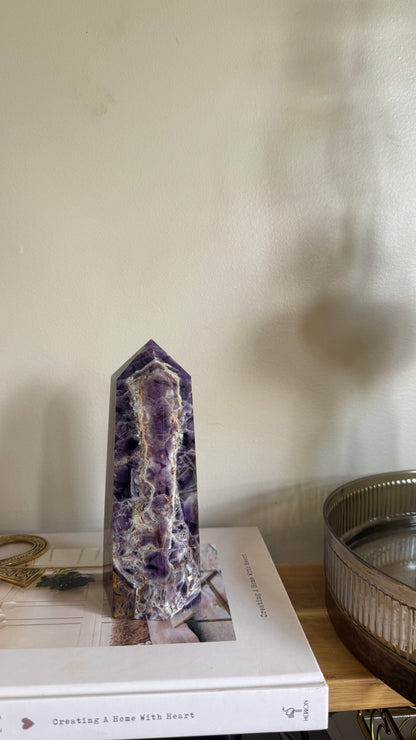 Dream Amethyst / Chevron Amethyst - A