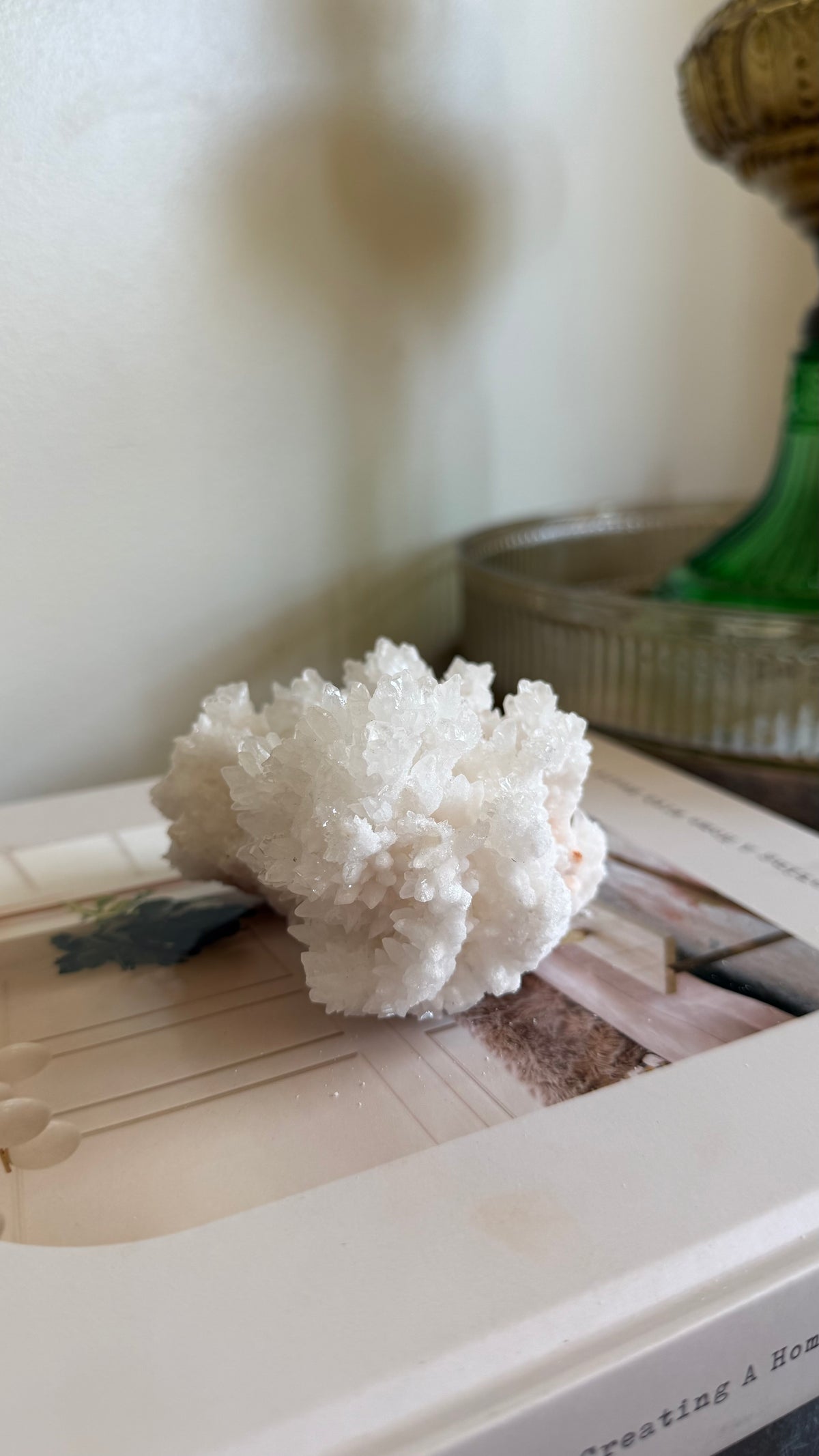 White aragonite - B