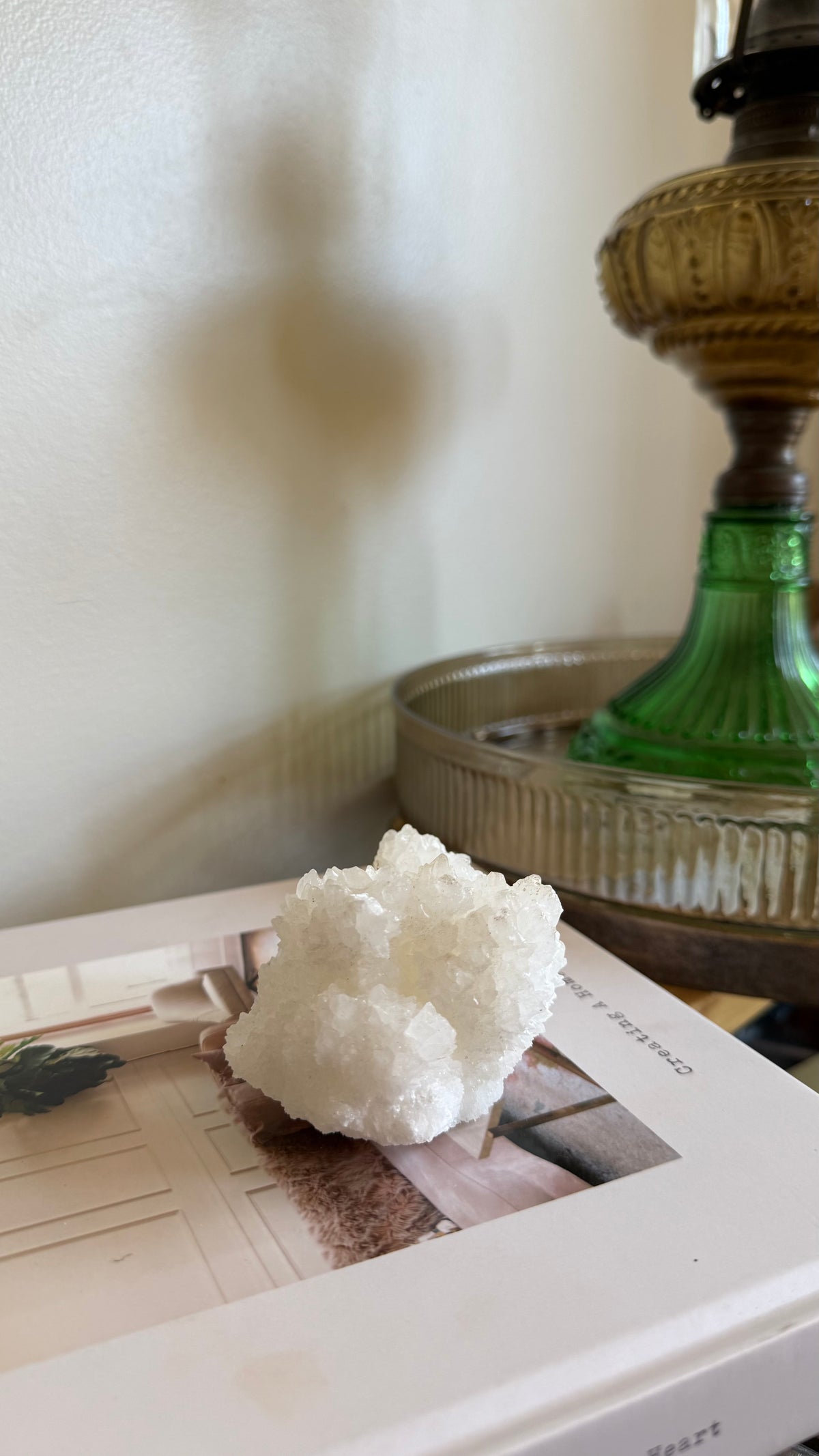 White aragonite - C