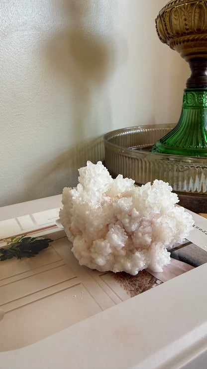 White aragonite - B