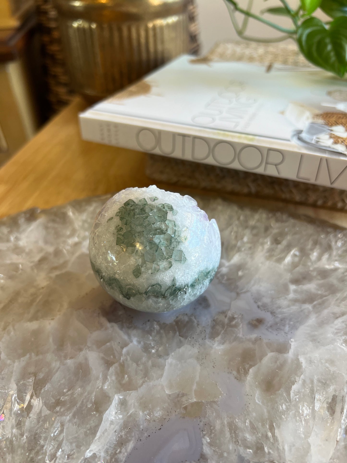 Amethyst sphere