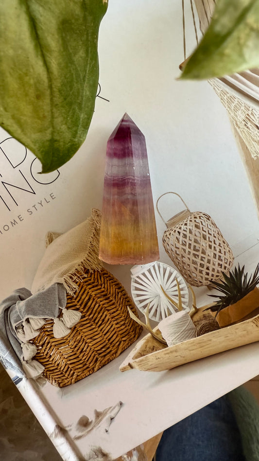 Candy Rainbow Fluorite