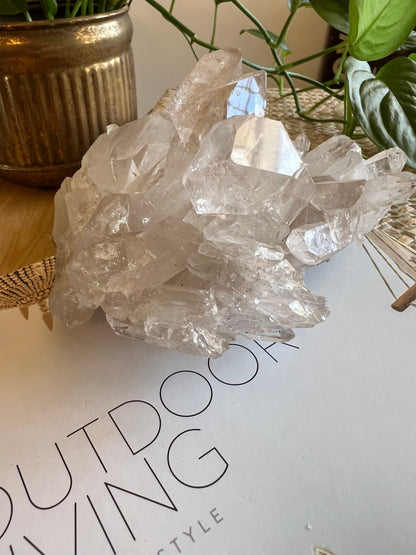 Clear Quartz cluster