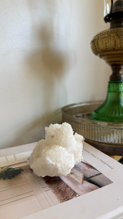 White aragonite - E